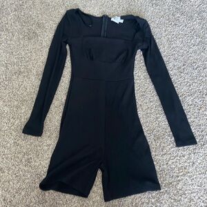 long sleeve romper